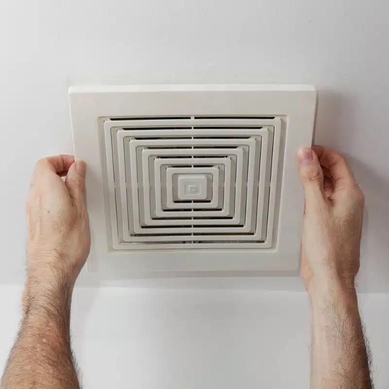 Exhaust fan installation by Powerhub Electrical in a St Ives bathroom